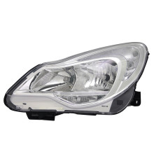 Фара левая Opel Corsa D 12/10- светлый отражатель, Depo