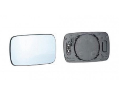 Стекло зеркала правое выпуклое тонированное BMW E30/E36/E46/E34/E32, Patron