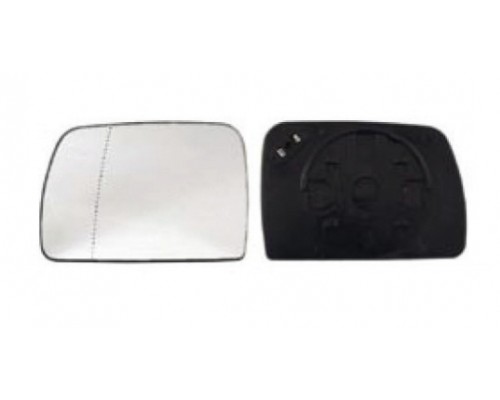 Стекло зеркала левое с подогревом, асферич, тониров BMW X5 (E53) - 00-06, Patron