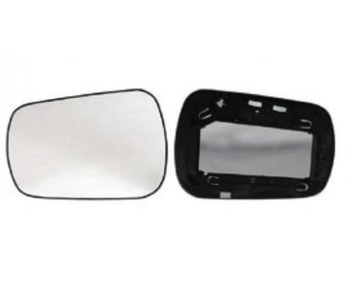Стекло зеркала левое с подогревом, выпукл Ford Fiesta , Fusion (2002-05), Patron