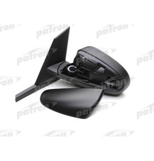 Зеркало левое электрическое с подогр, грунт, асферич Mitsubishi Colt 2004-08 3D/5D, Patron
