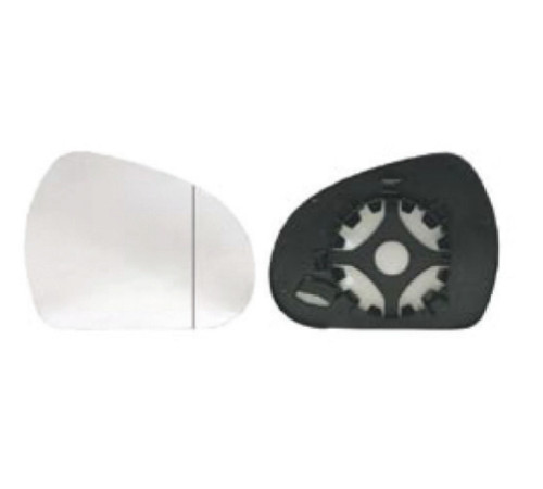 Стекло зеркала левое с подогревом Пежо 207 2006- 308 2007-. Patron