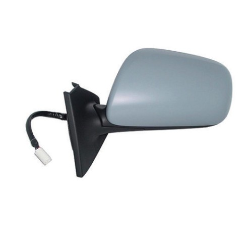 Зеркало в сборе лев, электр, с подогр, выпукл, грунт Toyota Yaris 2 06-08 (Lucid)