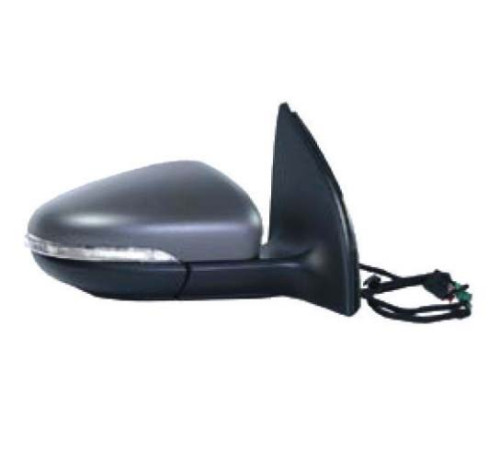 Зеркало левое электрическое с подогревом Фольксваген Гольф VI - 08-. Patron