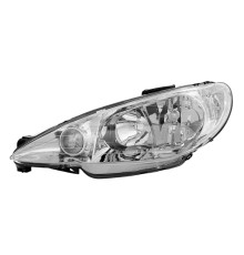 Фара левая Peugeot 206 S16 02-05
