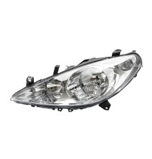 Фара левая Peugeot 307 01-05 с птф, TYC