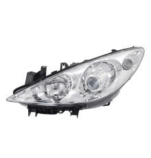 Фара передняя левая Peugeot 307 05-, Depo