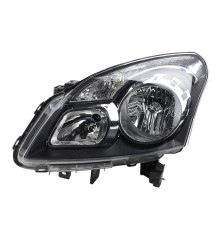 Фара левая Renault Koleos 08-10 с темным отражателем, Depo
