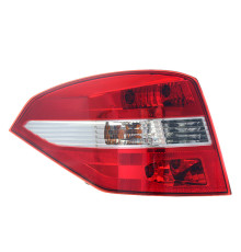 Фонарь задний левый Renault Laguna - 10/07-12/10 внешн с диодами универсал красн-бел, Depo