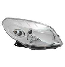 Фара правая Renault Sandero 08- хром, Depo