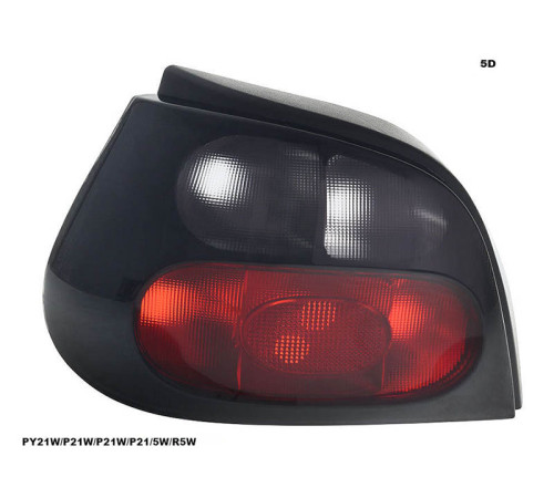 Фонарь левый Renault Megane 96-, 5D, Depo Фонарь левый Renault Megane 96-, 5D, Depo