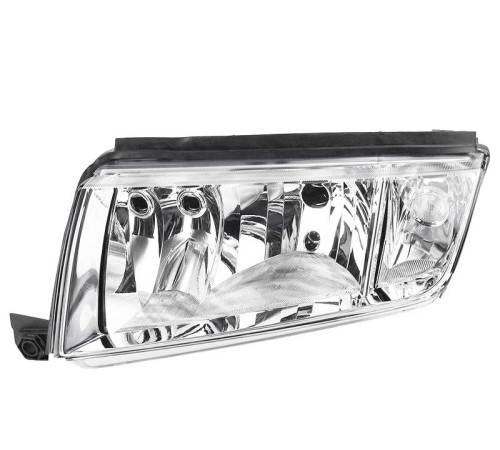 Фара левая Skoda Fabia 99-07 хром , TYC Фара левая Skoda Fabia 99-07 хром , TYC