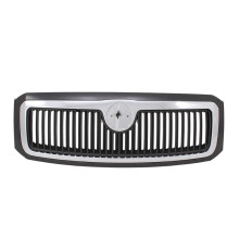 Решетка радиатора Skoda Fabia 99-03 (хром/чёрн), TYG