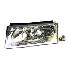 Фара передняя левая с птф Skoda Octavia 01-04, Depo