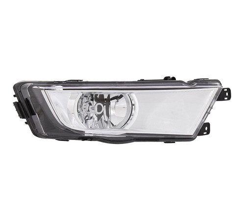 Фара противотуманная правая Skoda Octavia 13- хром, Depo