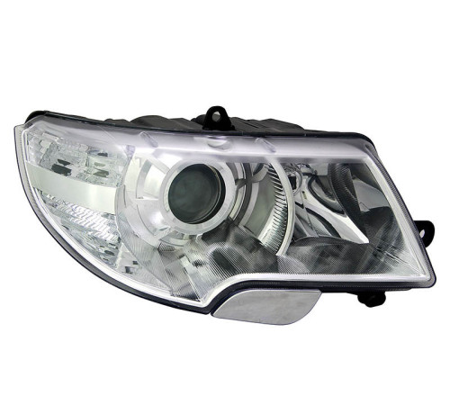 Фара правая Skoda Superb - 03/08- хром, Depo