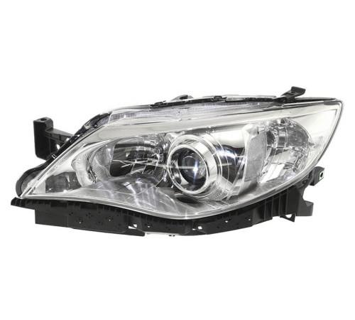 Фара левая линзованая Subaru Impreza 07- хром, Depo Фара левая линзованая Subaru Impreza 07- хром, Depo