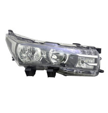 Фара правая Toyota Corolla 4D 13- с темным отражателем, Depo