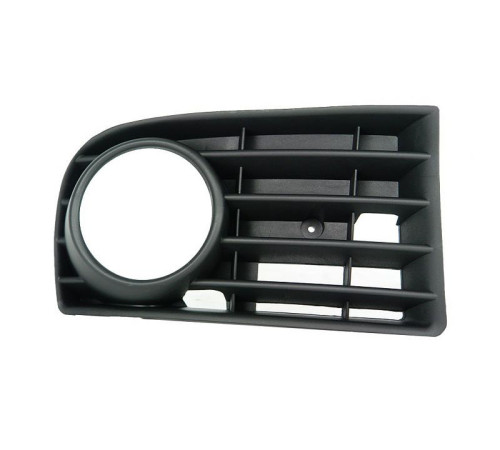 Решетка бампера правая с птф Фольксваген Гольф V 03-08 OE цвет , Loro