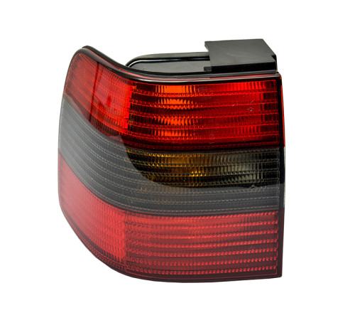 Фонарь задний левый серо-красный Volkswagen Passat B4 93-96, 4d, Depo