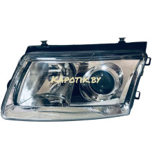 Фара левая Volkswagen Passat B5 96-00 линзованная, Depo