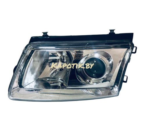 Фара левая Фольксваген Пассат Б5 96-00 линза, Depo