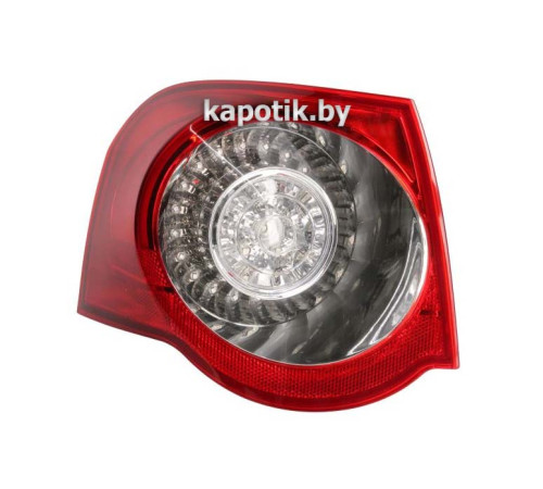Фонарь задний левый Фольксваген Пассат 05-10 универсал LED, TYC Фонарь задний левый Фольксваген Пассат 05-10 универсал LED, TYC