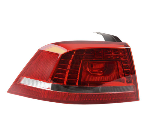 Фонарь задний левый внешний Volkswagen Passat B7 - 11/10- со светодиодами седан, Depo