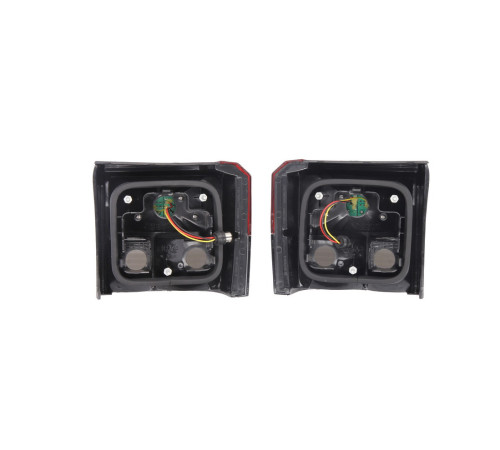 Комплект задних фонарей красно-тонированых Фольксваген T4 90-97, Depo