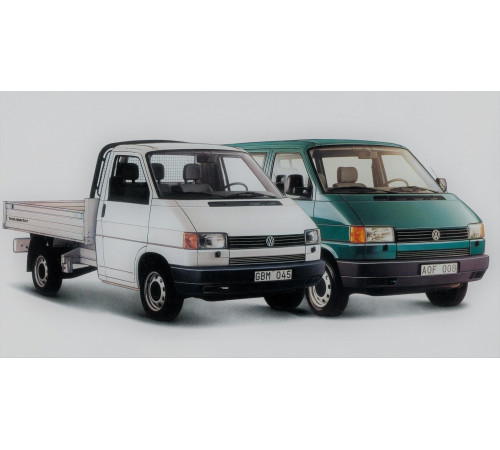 Бампер передний без птф Фольксваген Транспортер Т4 90-96, TYG